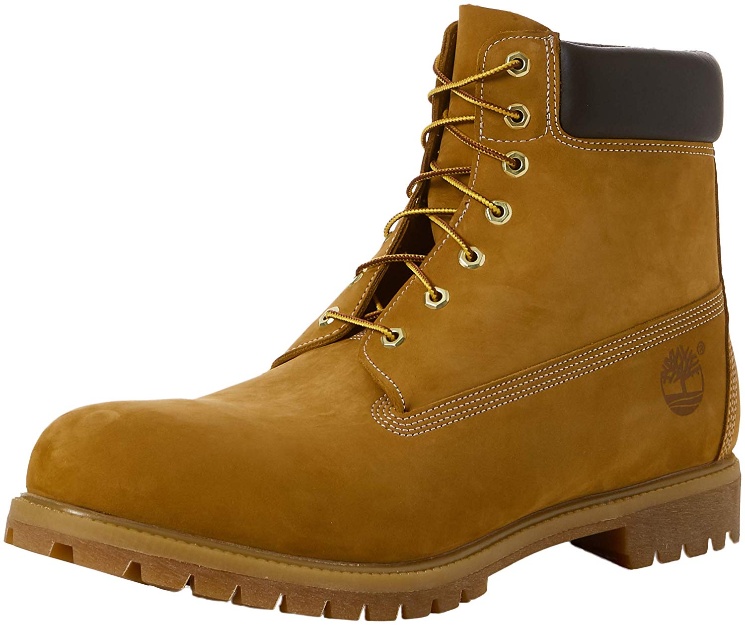 Timberland Mens Classic Premium Boot -  Wheat Nubuck -  11 W US