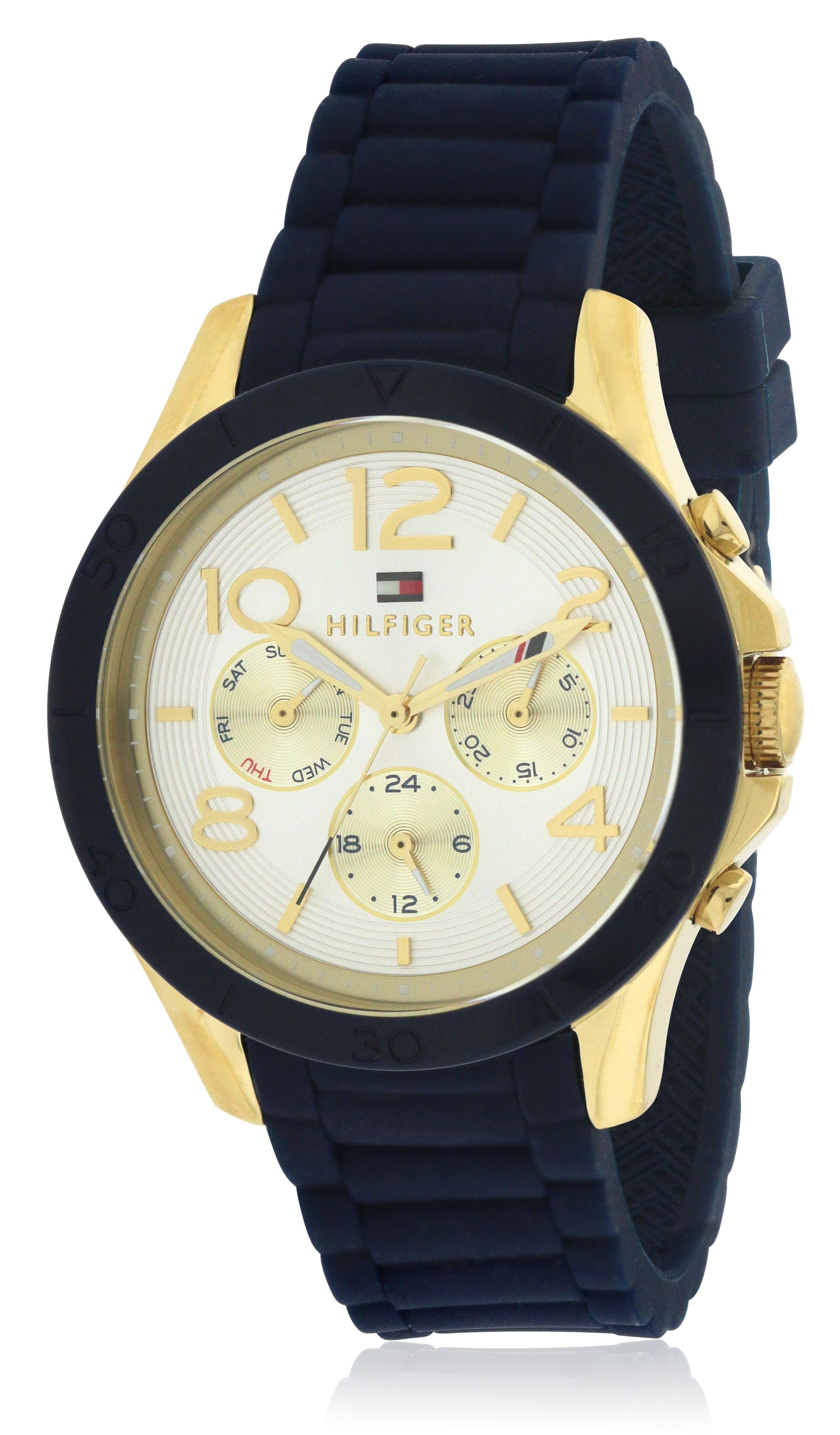 Tommy Hilfiger Silicone Chronograph Ladies Watch