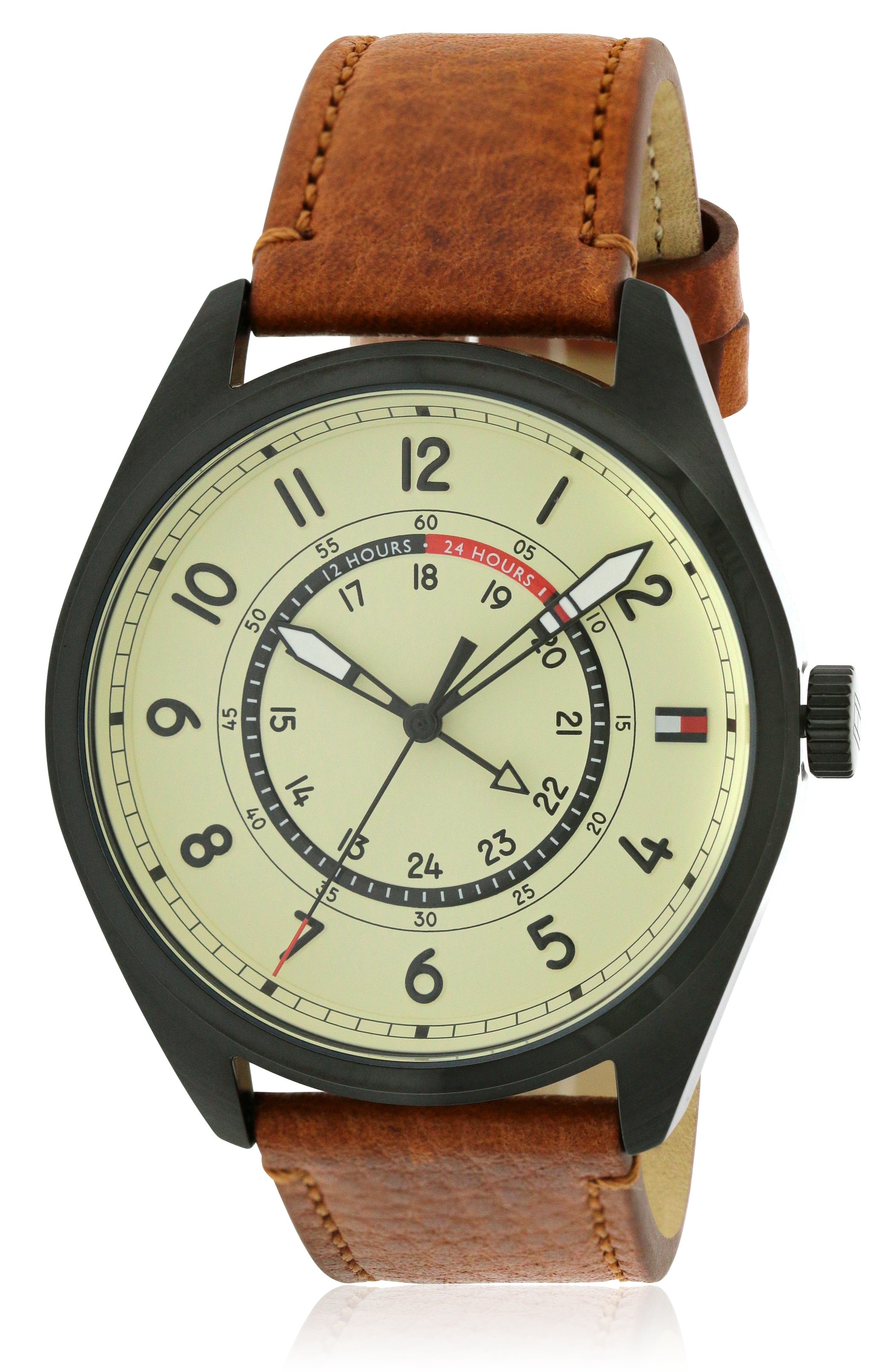 Tommy Hilfiger Leather Mens Watch