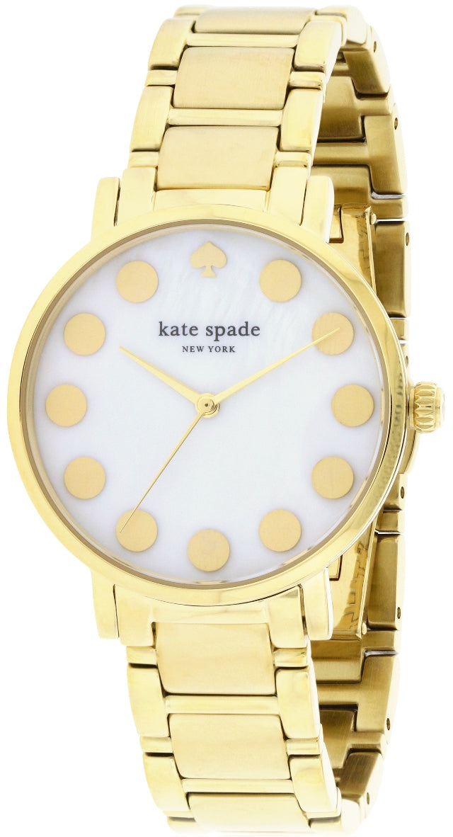 Kate Spade New York Gramercy Dot Gold-Tone Ladies Watch