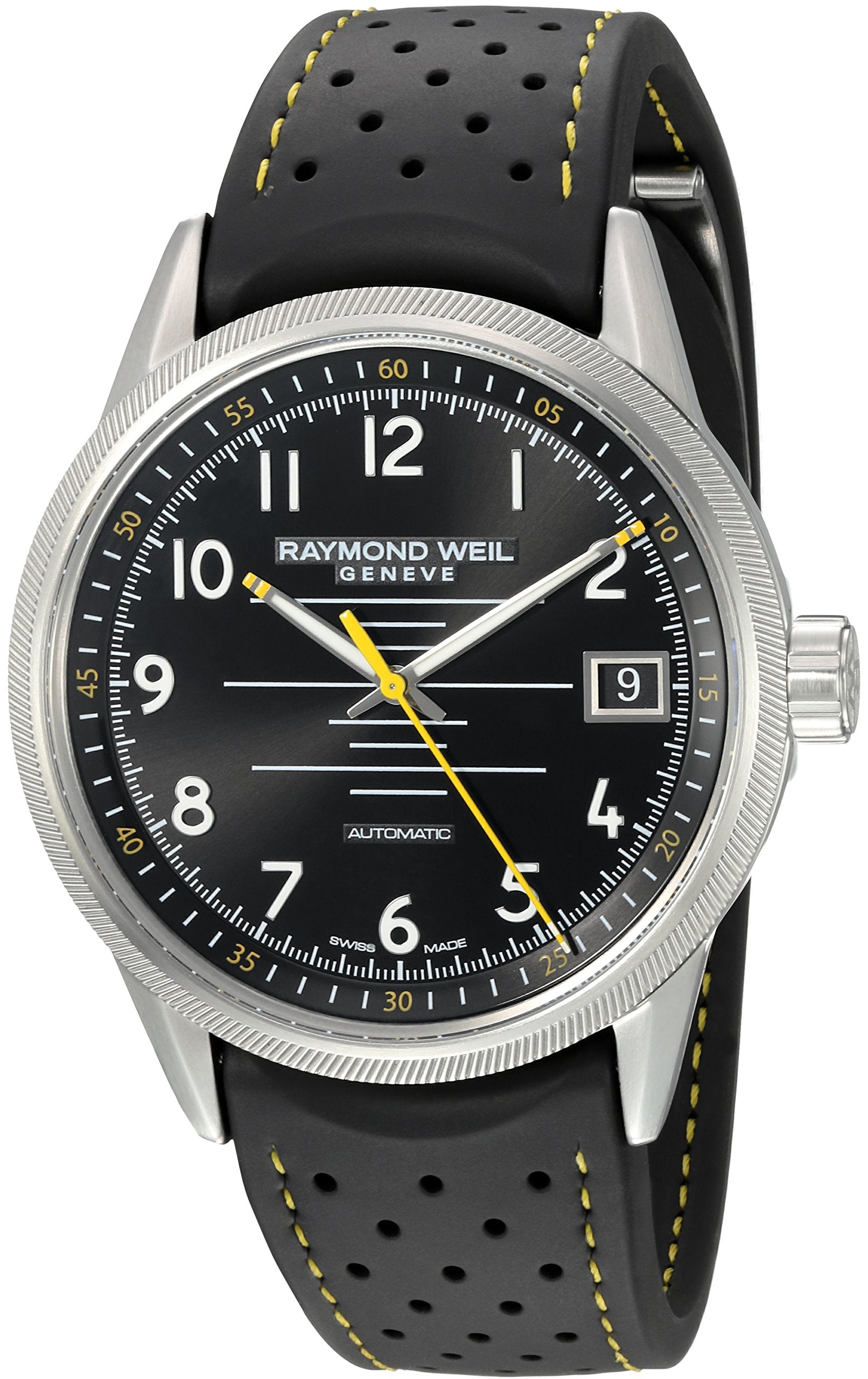 Raymond Weil Freelancer Rubber Automatic Mens Watch