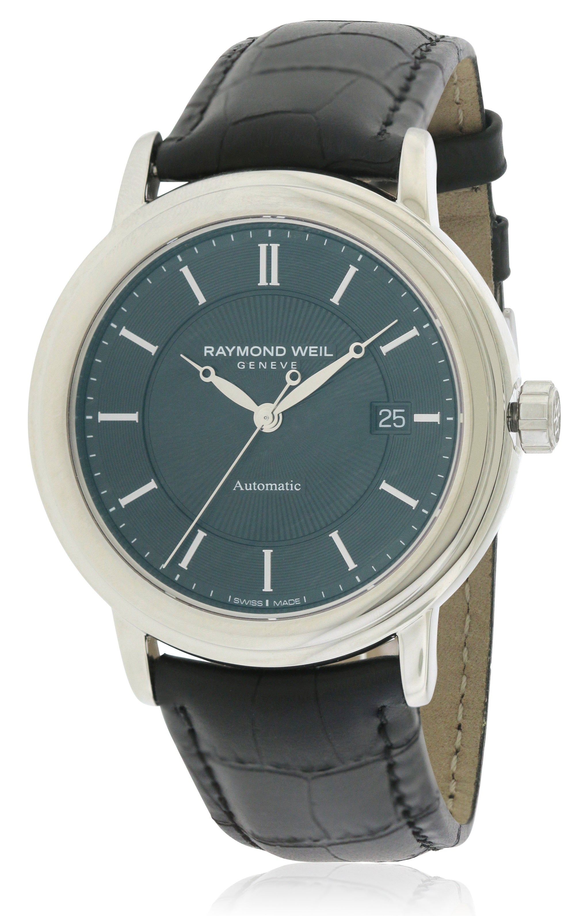 Raymond Weil Maestro Leather Mens Watch