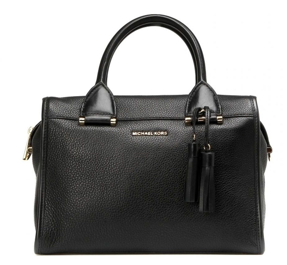 Michael Kors Geneva Large Satchel - Black -