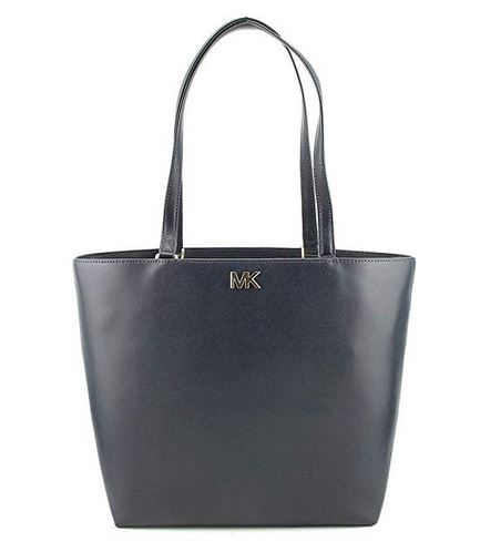 Michael Kors Mott Leather Tote - ADMIRAL -