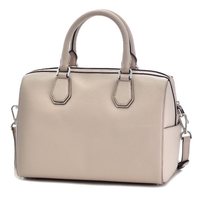 Michael Kors Mercer Medium Leather Duffel - Cement -