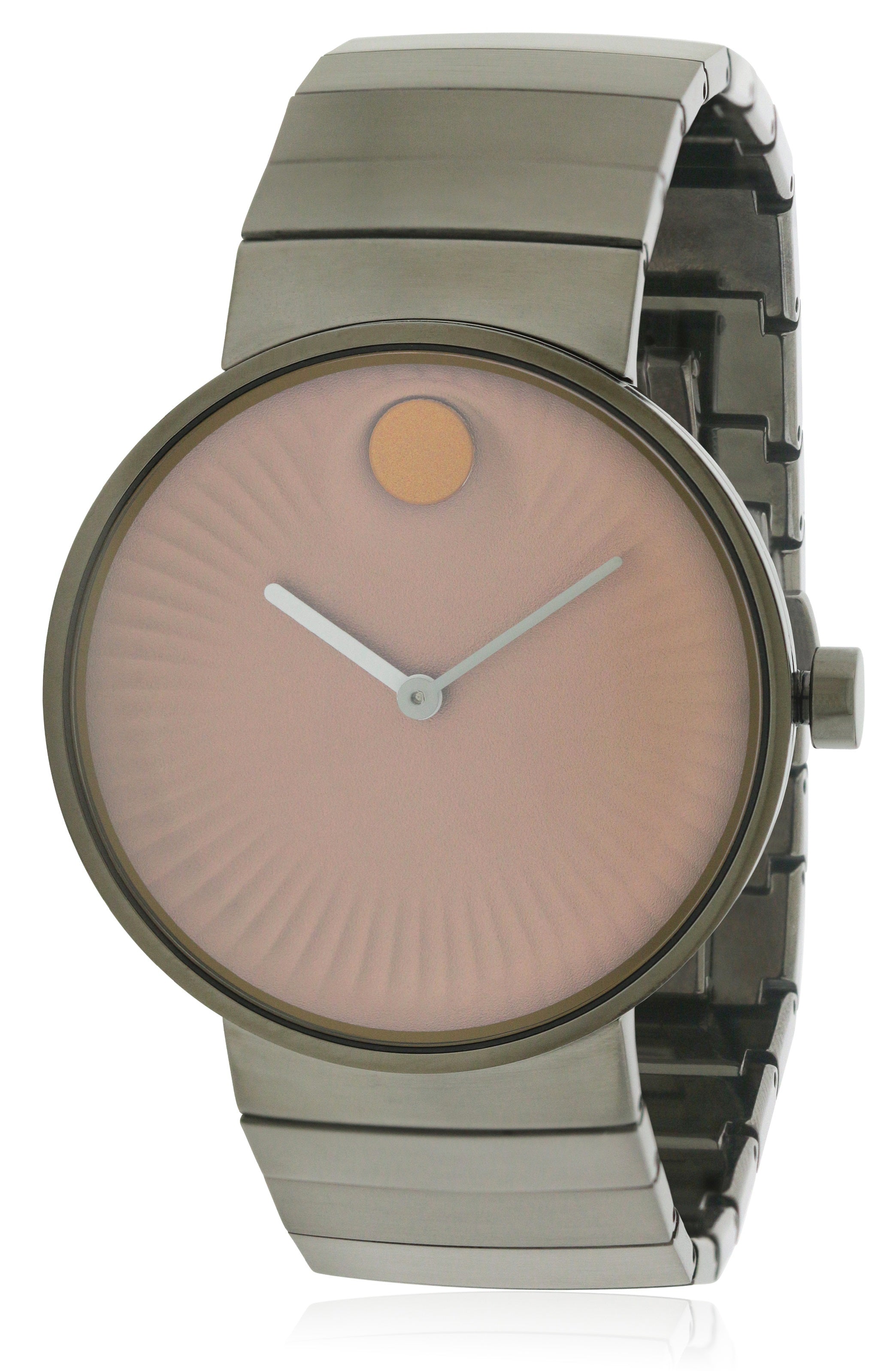 Movado Edge Grey Stainless Steel Mens Watch