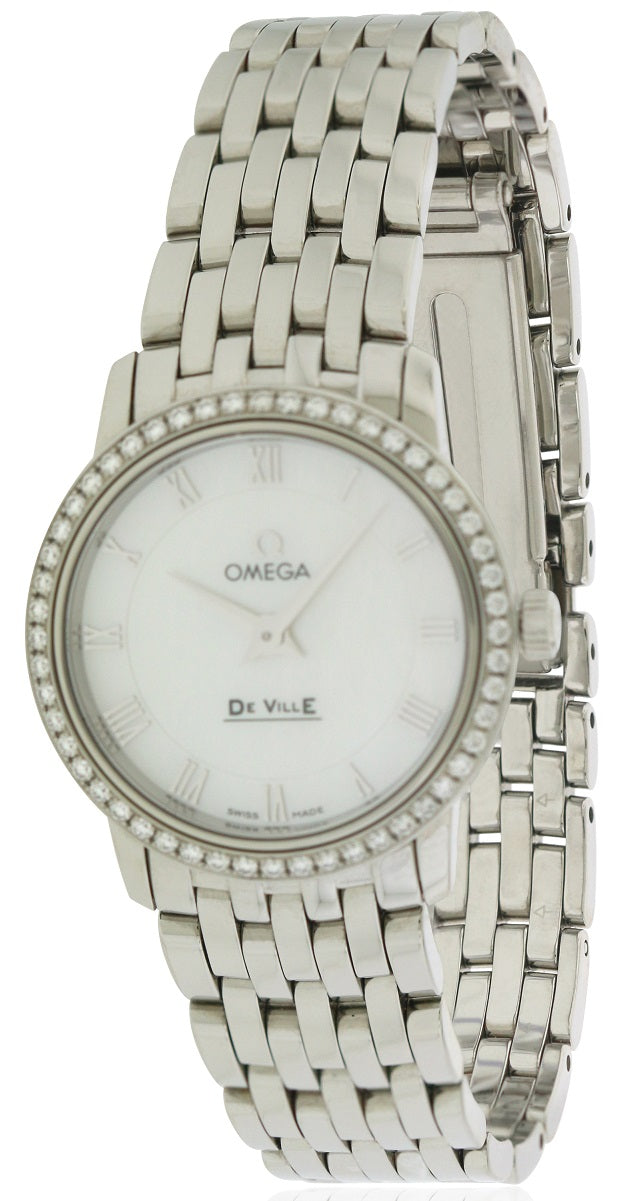 Omega DeVille Stainless Steel Ladies Watch