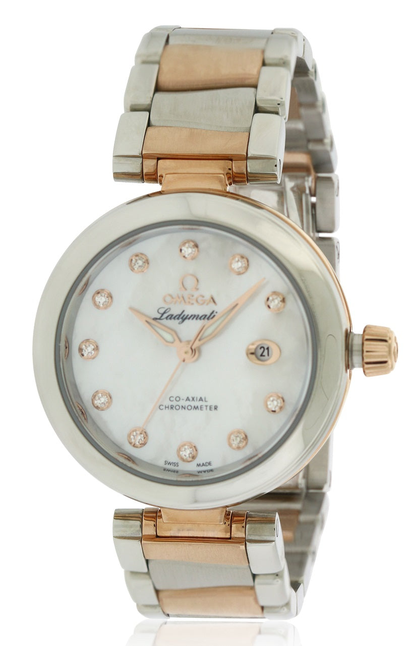 Omega DeVille Ladymatic Two-Tone Ladies Watch