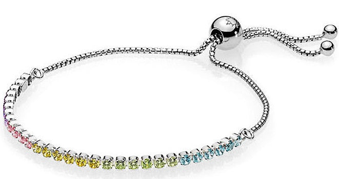 PANDORA Multi-Color Sparkling Strand Bracelet -