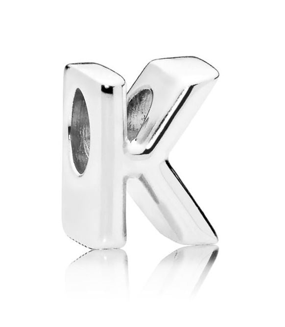 PANDORA Letter K Charm -