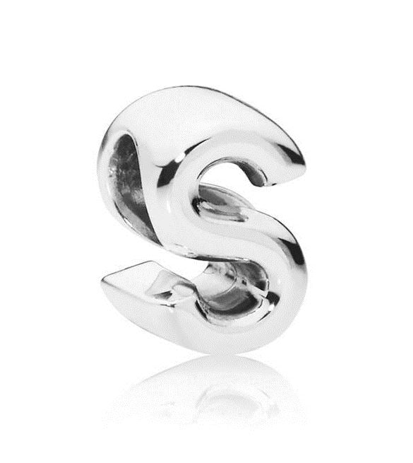 PANDORA Letter S Charm -