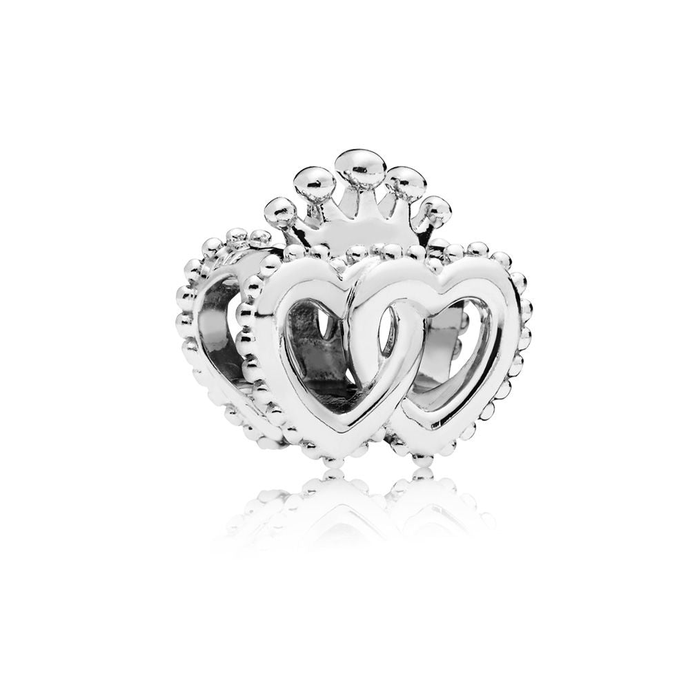 PANDORA United Regal Hearts Charm -