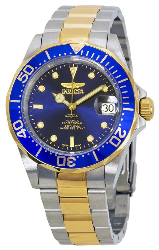 Invicta Pro Diver Two-Tone Automatic Mens Watch