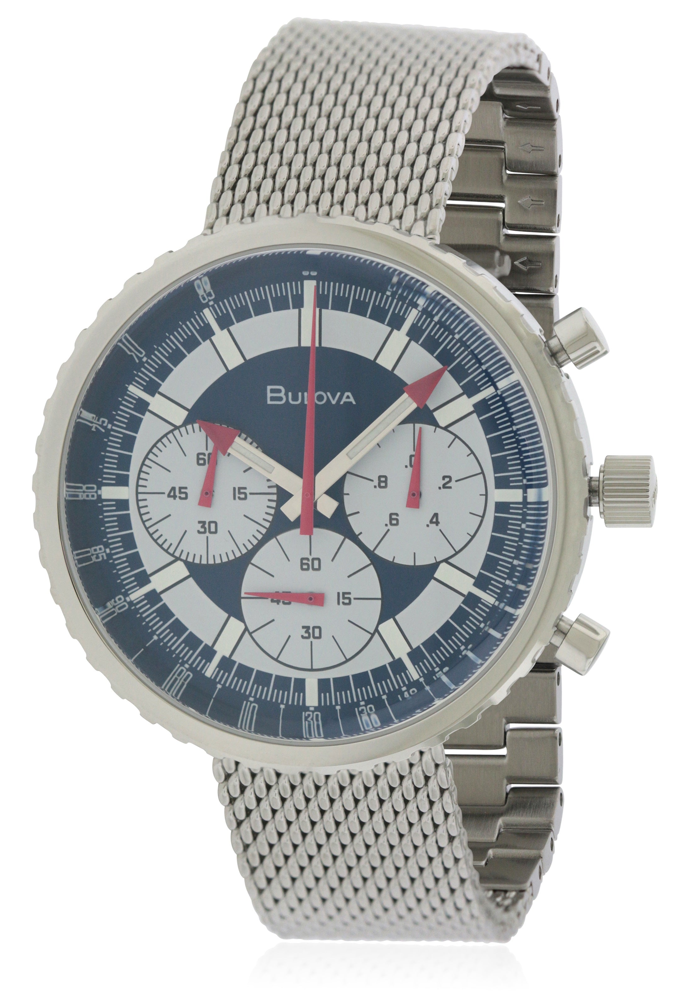 Bulova Archive Chronograph Stainless Steel Mens Watch