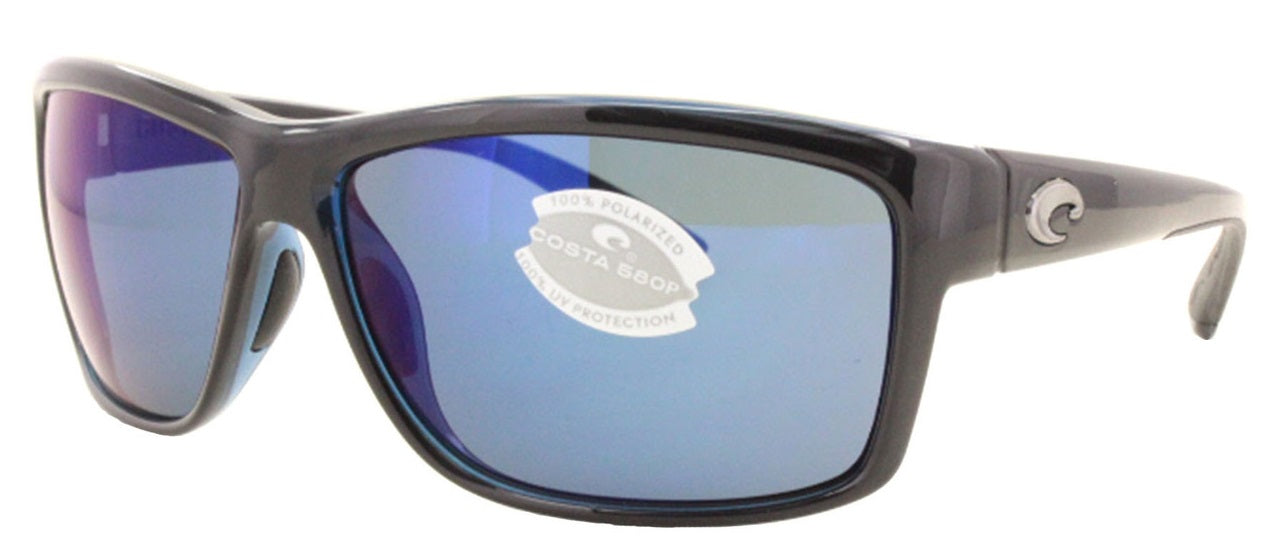 Costa Del Mar Mag Bay Polarized Shiny Black Sunglasses -