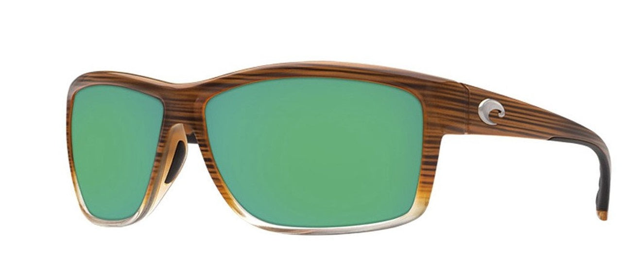 Costa Del Mar Mag Bay Polarized Wood Brown Fade Sunglasses -