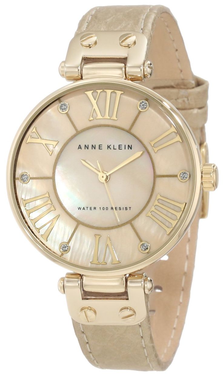 Anne Klein Leather Ladies Watch