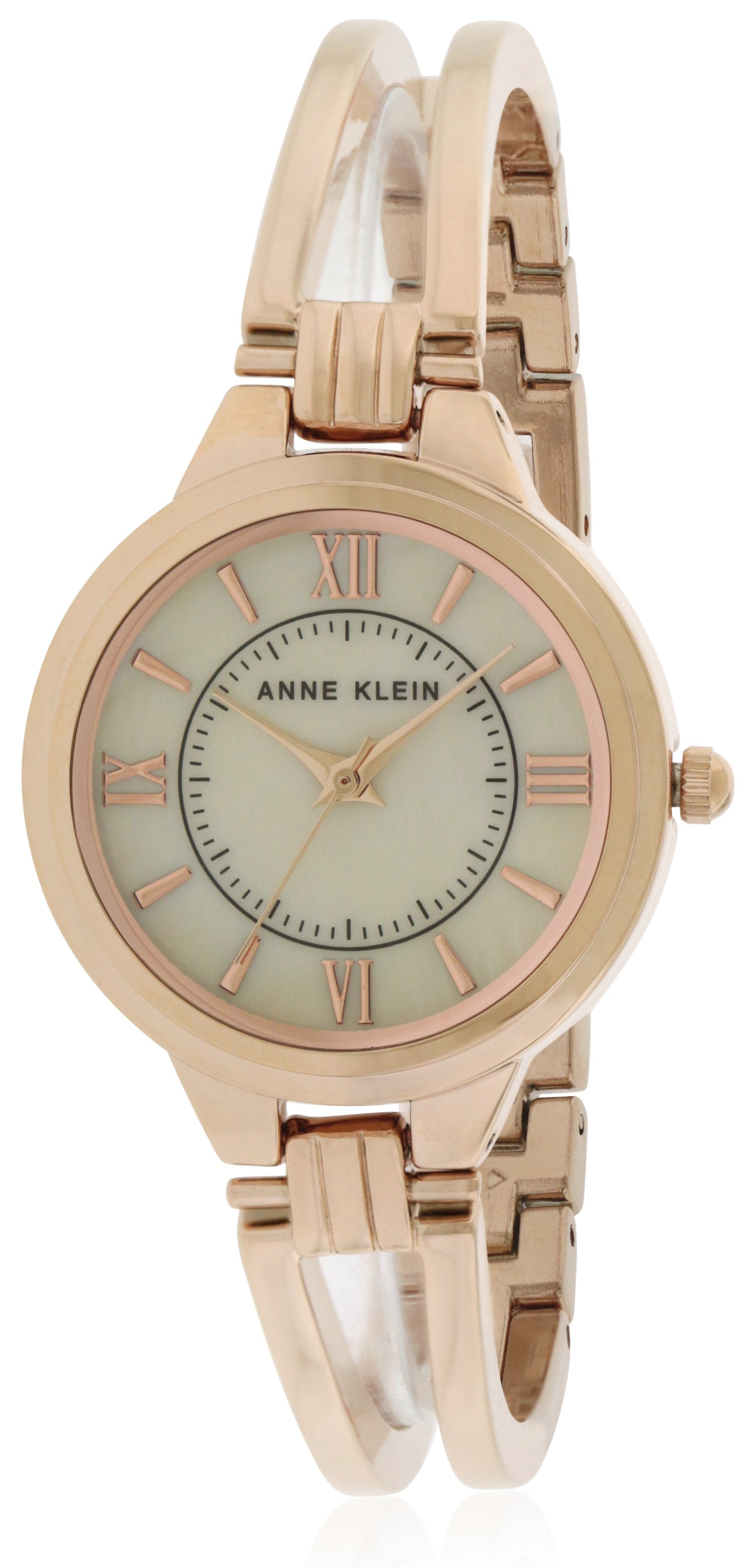 Anne Klein Rose Gold-Tone Alloy Ladies Watch