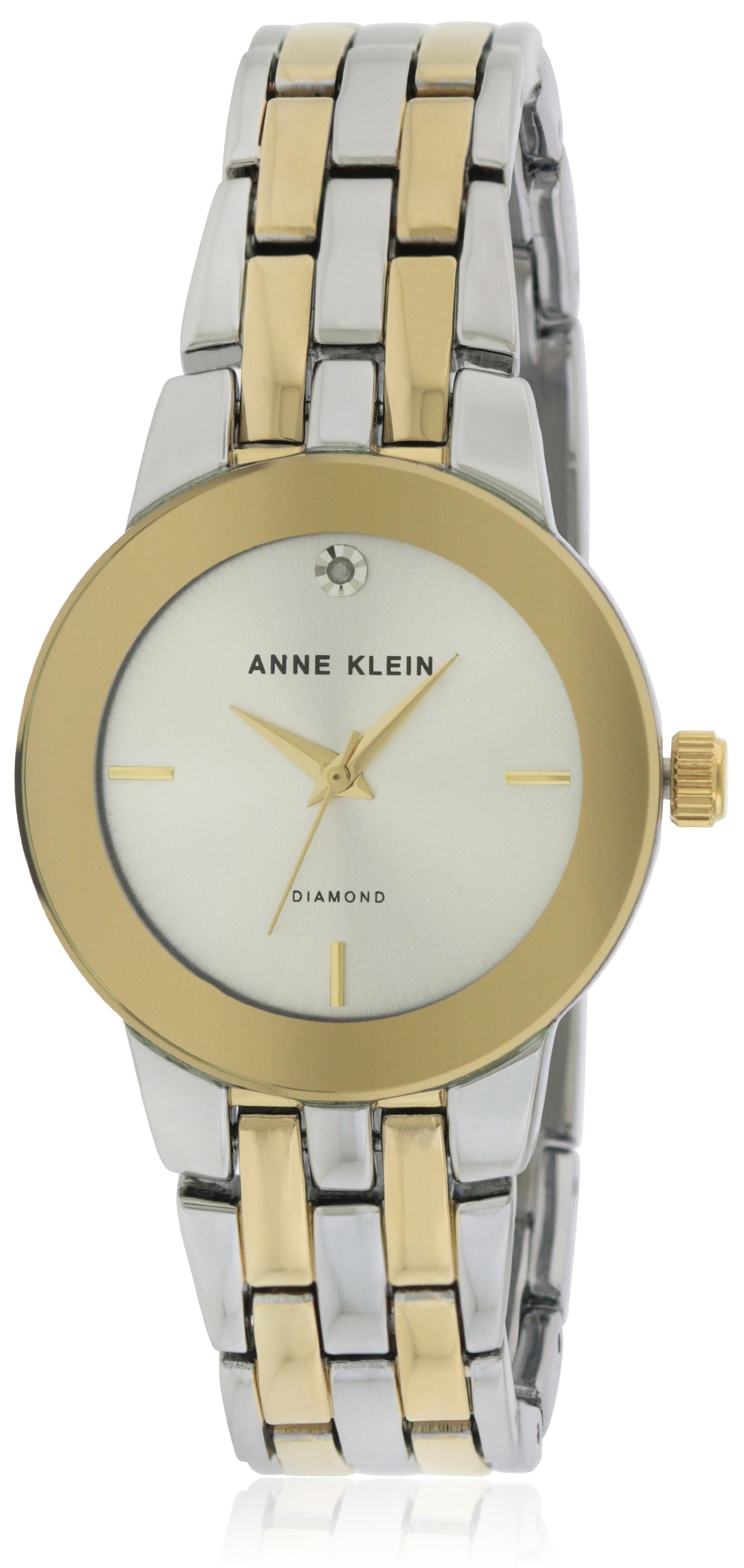 Anne Klein Two-Tone Alloy Ladies Watch