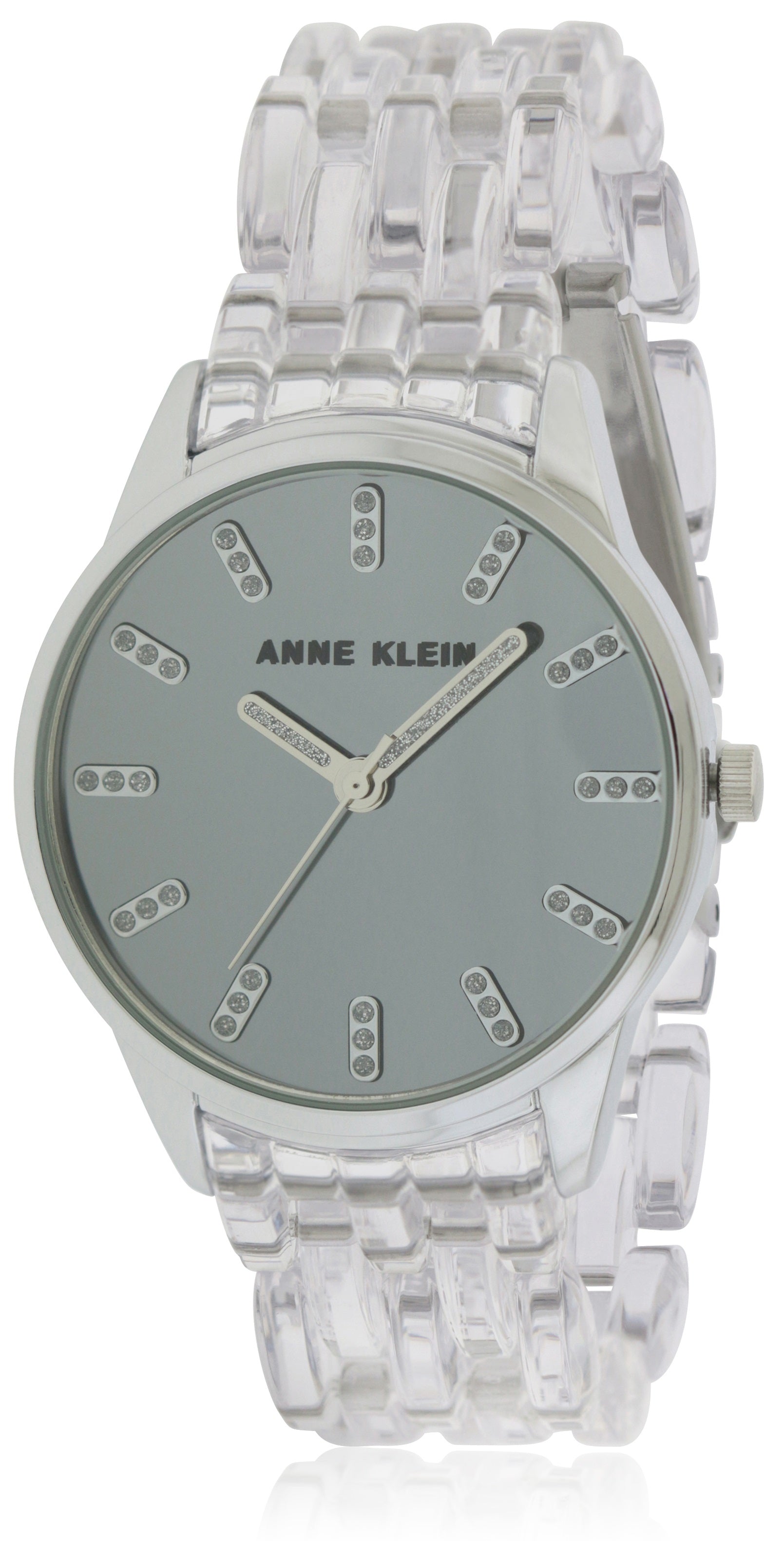 Anne Klein Transparent Resin Ladies Watch