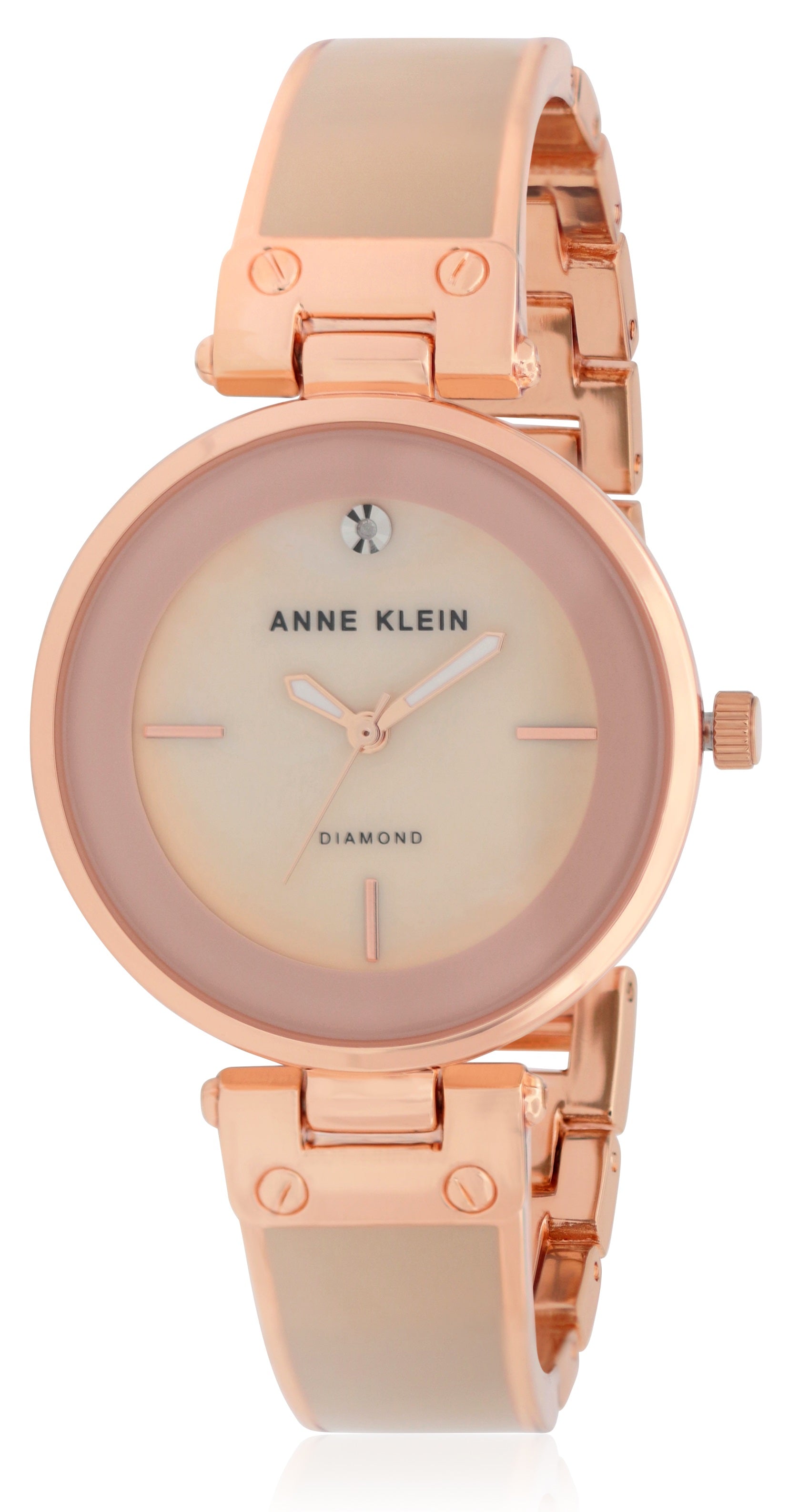 Anne Klein Women's Classic Watch Quartz Mineral Crystal