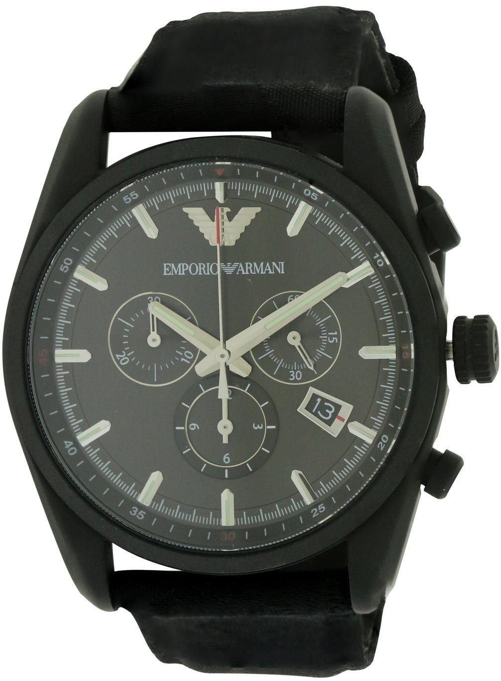 Emporio Armani Sport Canvas Mens Watch