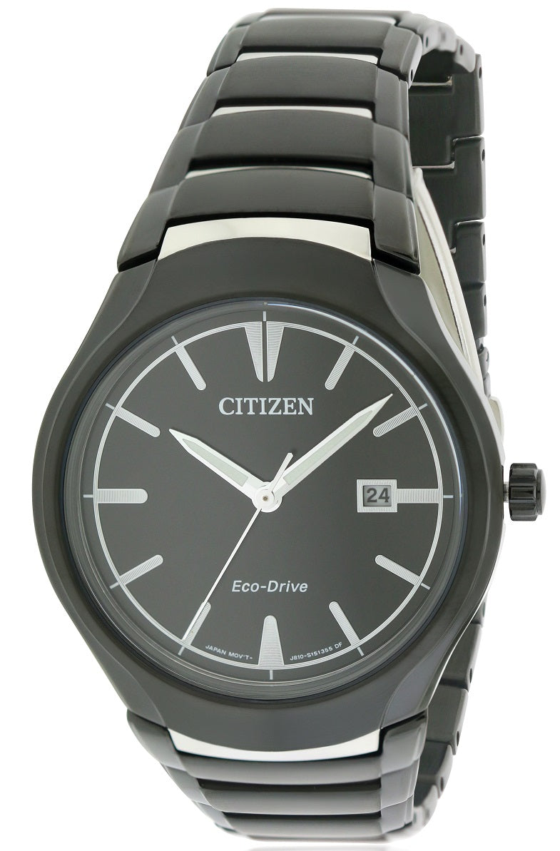 Citizen Eco-Drive Paradigm Black Stainless Steel Mens Watch