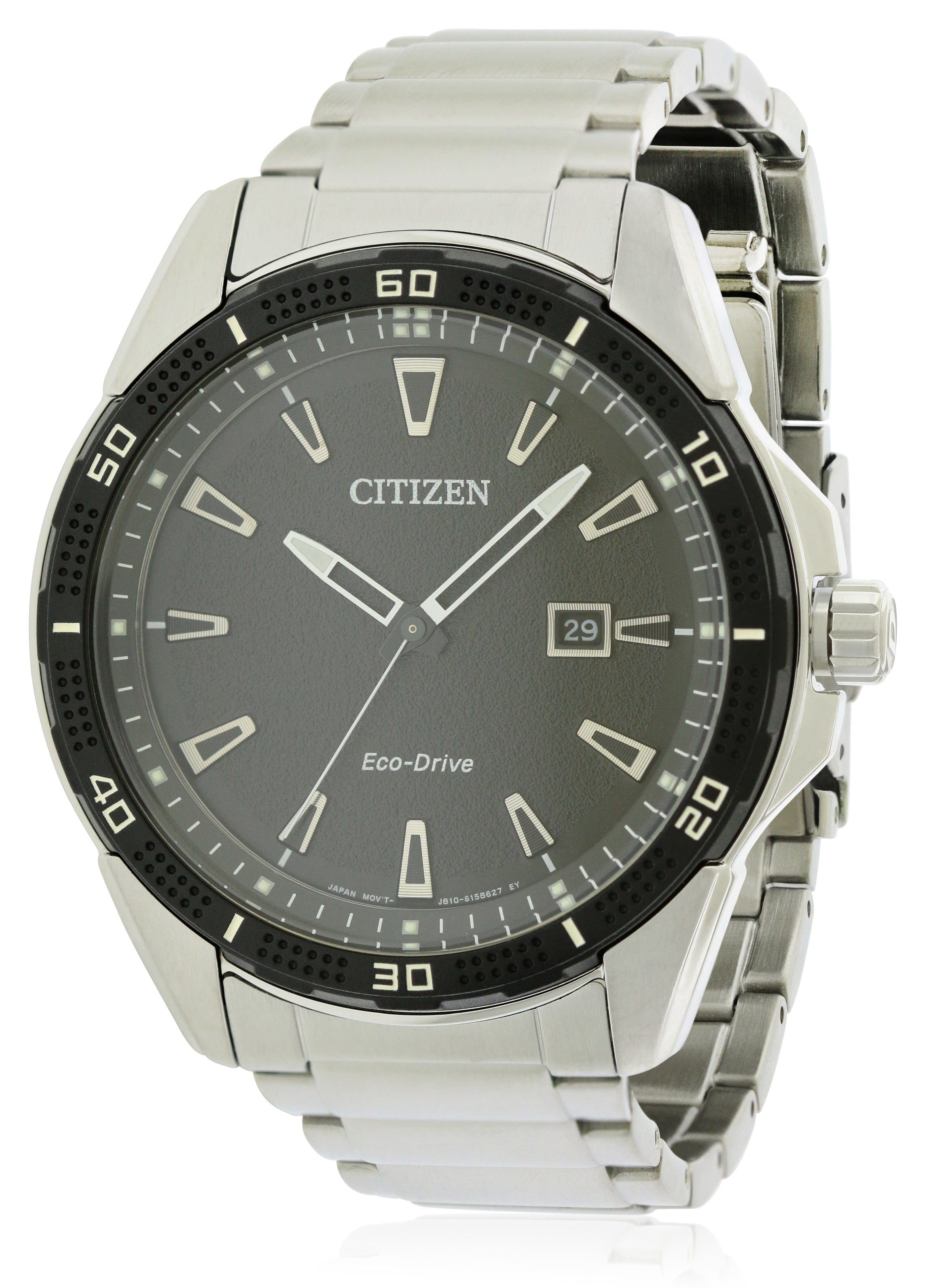 Citizen Eco-Drive AR Stainless Steel Mens Watch