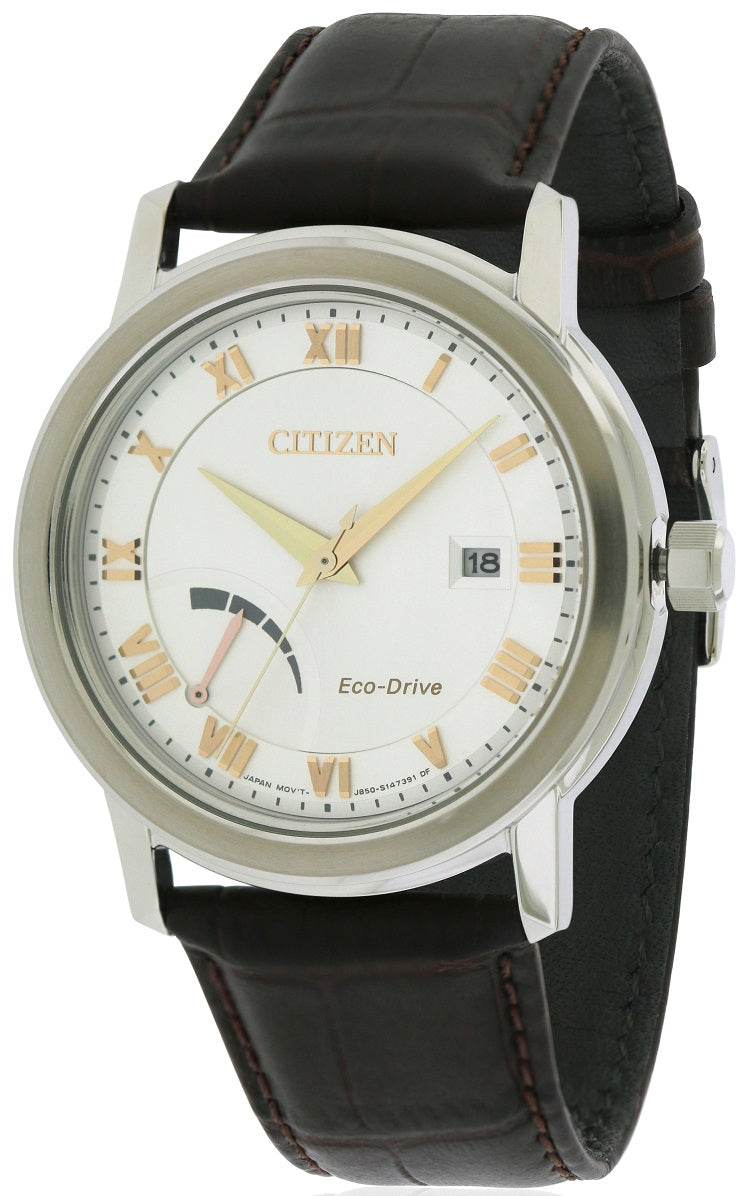 Citizen Eco-Drive Leather Mens Watch
