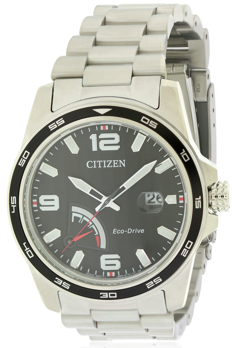 Citizen Eco-Drive PRT Stainless Steel Mens Watch