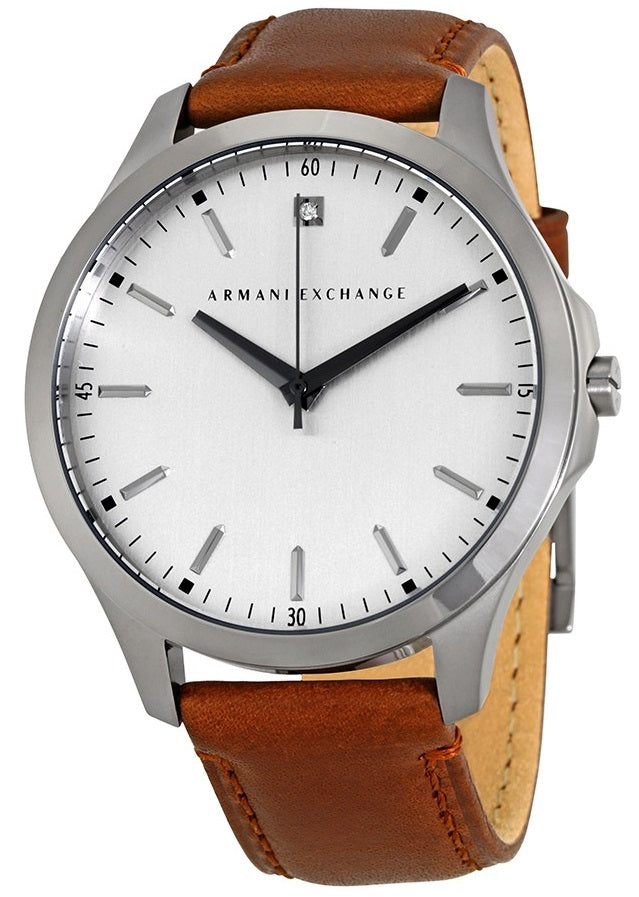 Armani Exchange Leather Mens Watch