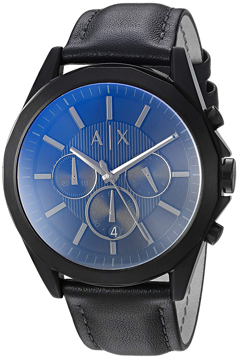 Armani Exchange Leather Chronograph Mens Watch