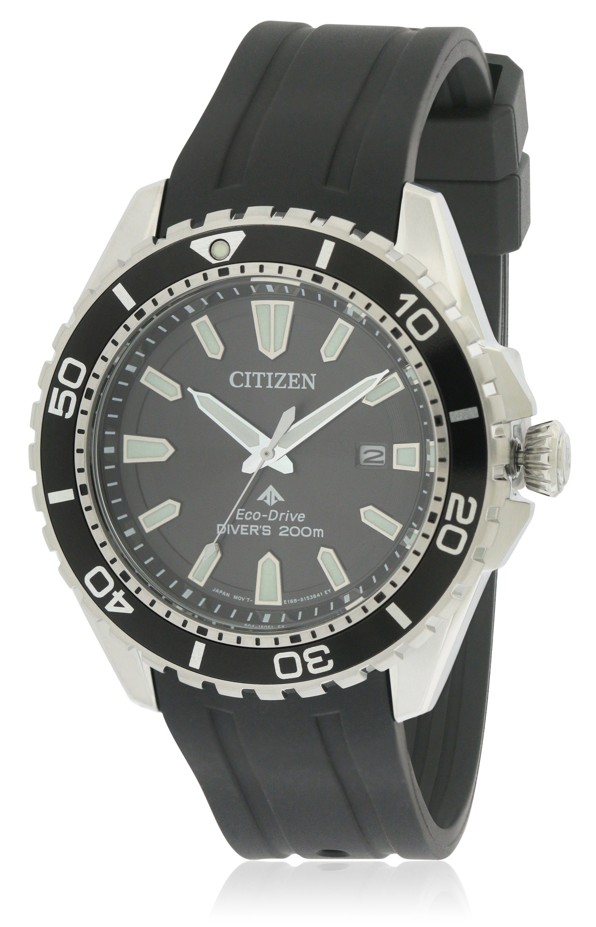 Citizen Eco-Drive Polyurethane Diver Mens Watch