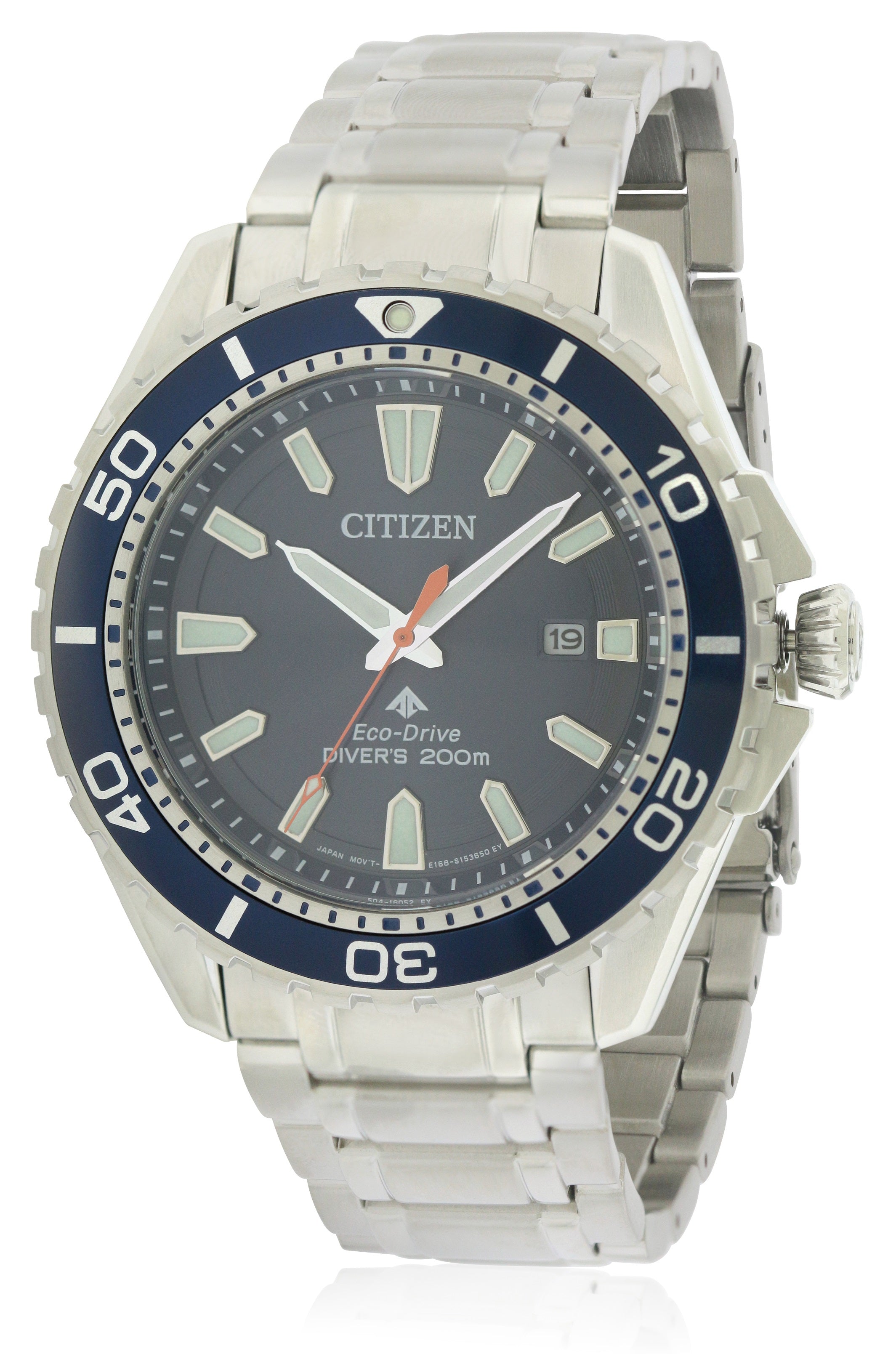 Citizen Eco-Drive Promaster Diver Stainless Steel Mens Watch