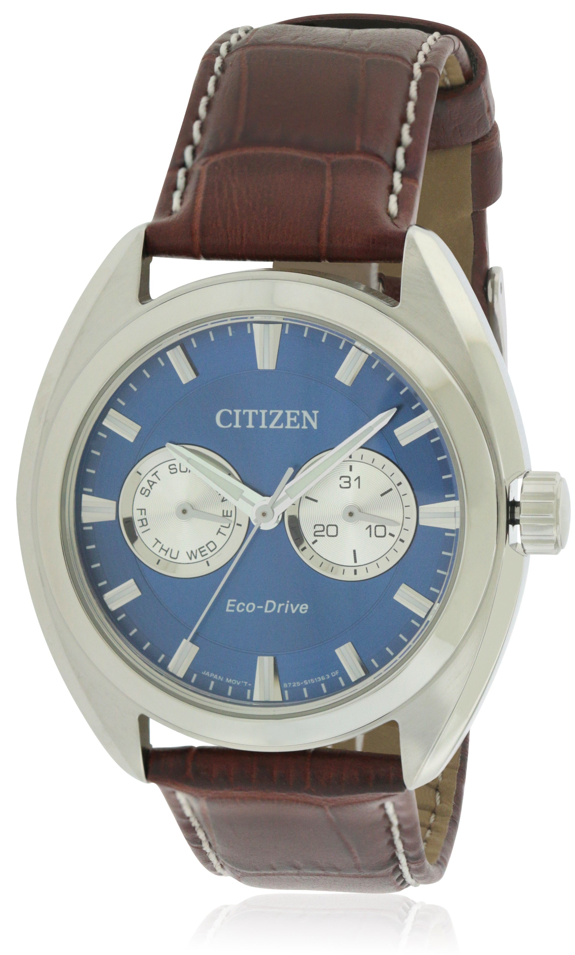 Citizen Eco-Drive Paradex Leather Mens Watch