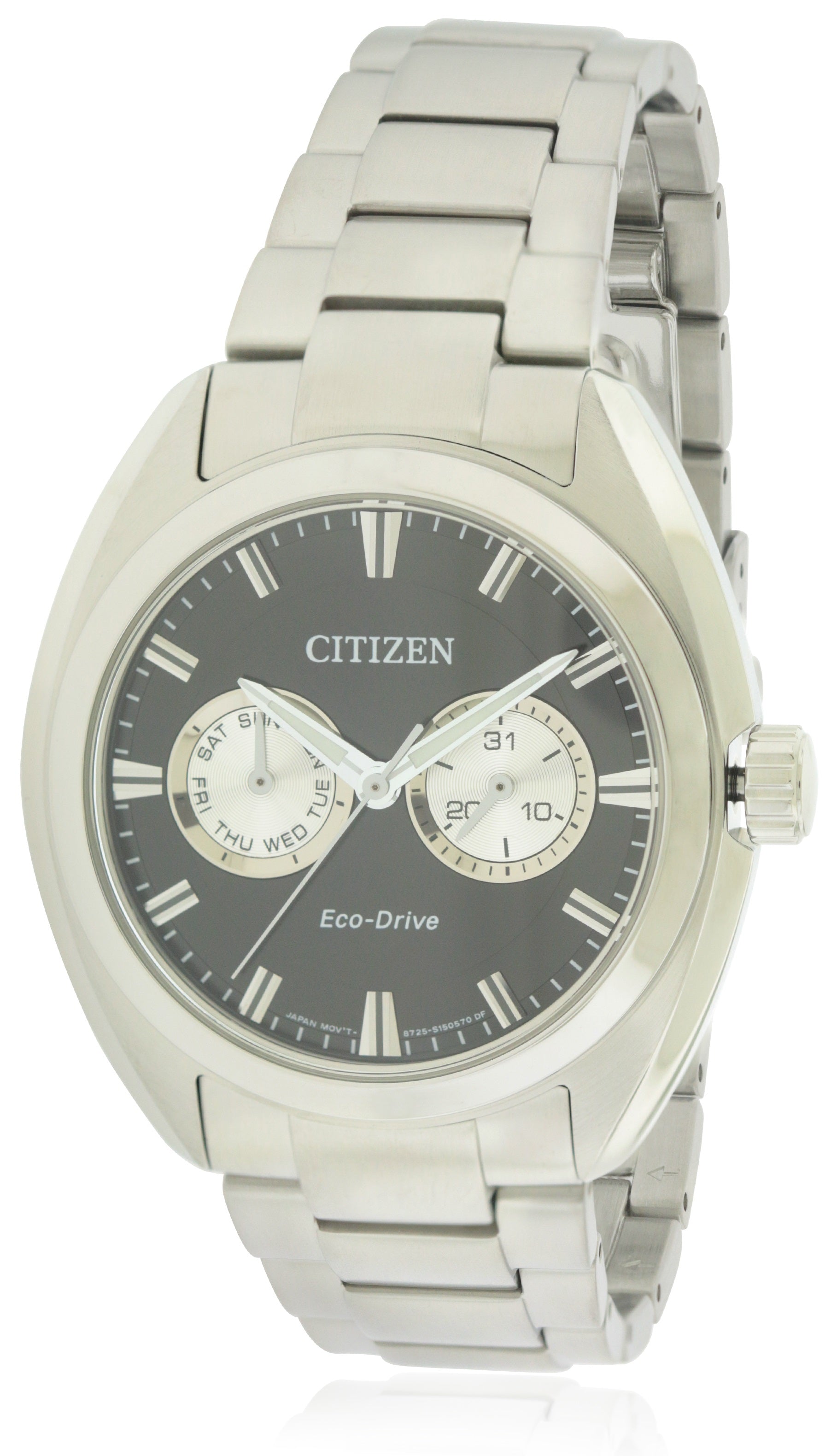 Citizen Eco-Drive Paradex Stainless Steel Mens Watch