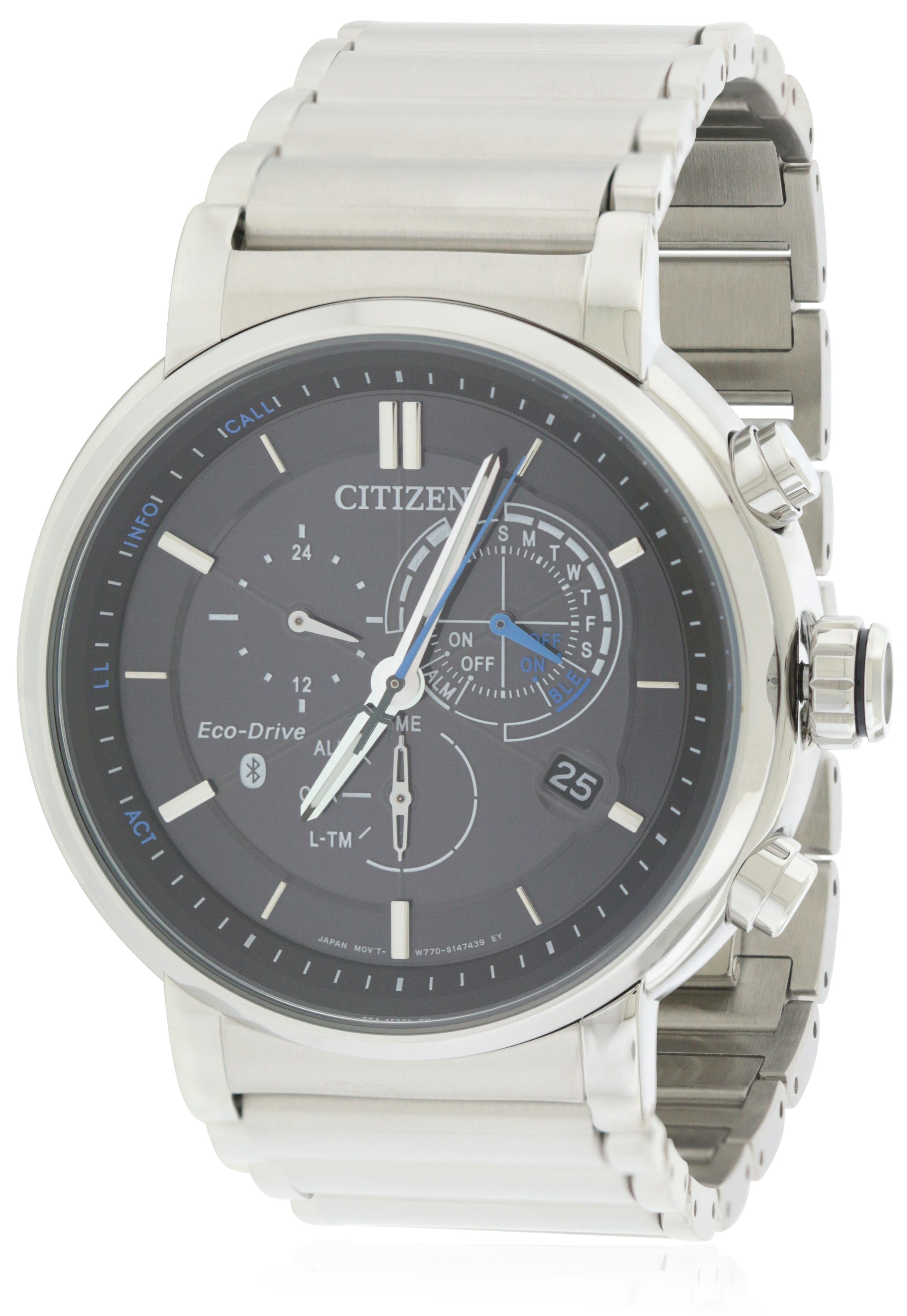 Citizen Eco-Drive Proximity Chronograph Perpetual Mens Watch