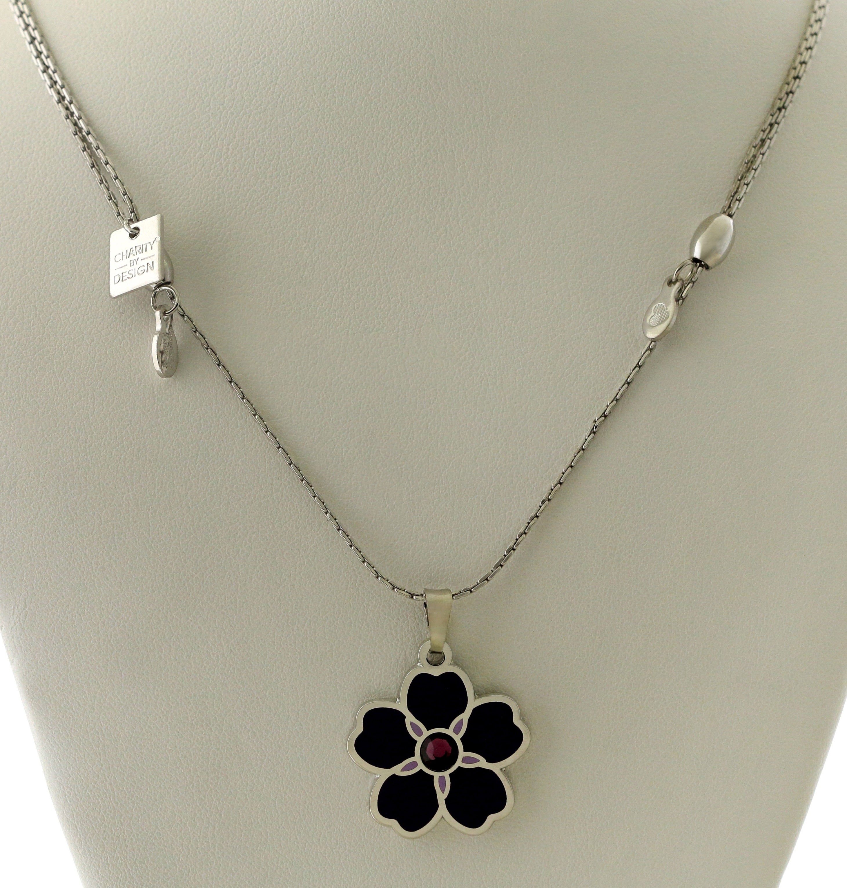 Alex and Ani Armenian Flower Expandable Necklace -