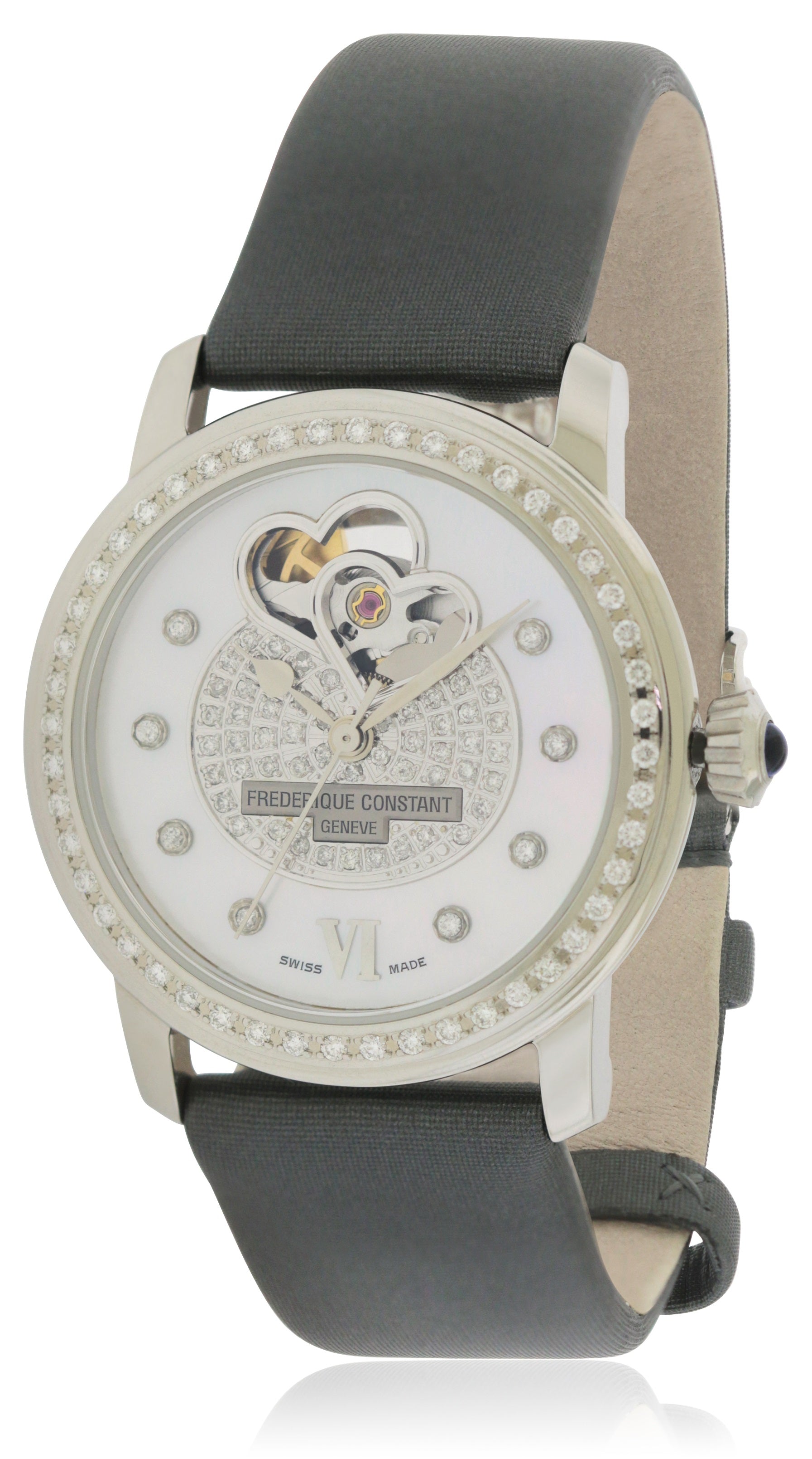 Frederique Constant Double Heart Beat  Ladies Watch