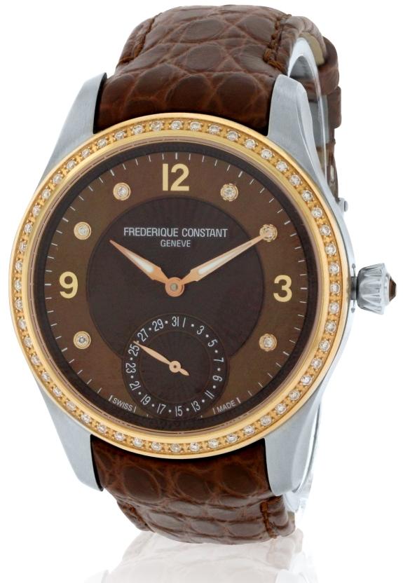 Frederique Constant Stainless Steel Ladies Watch