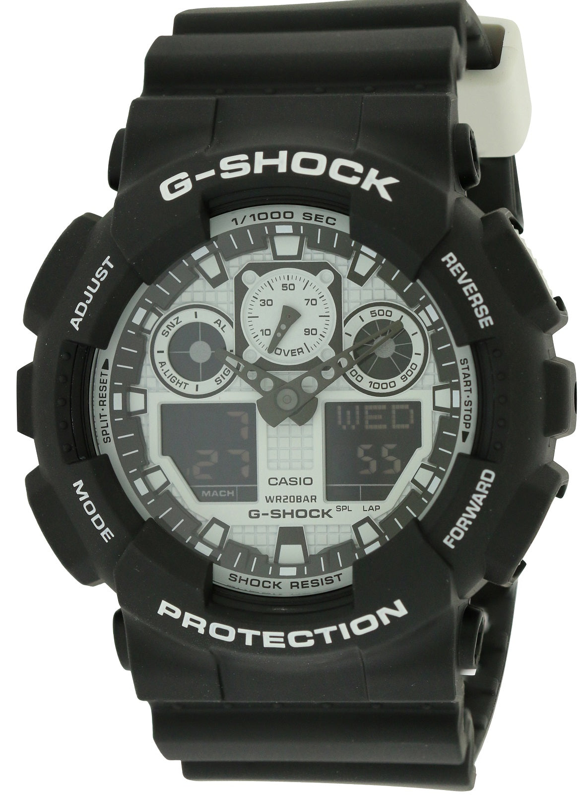 Casio G-Shock Mens Watch GA100BW-1A