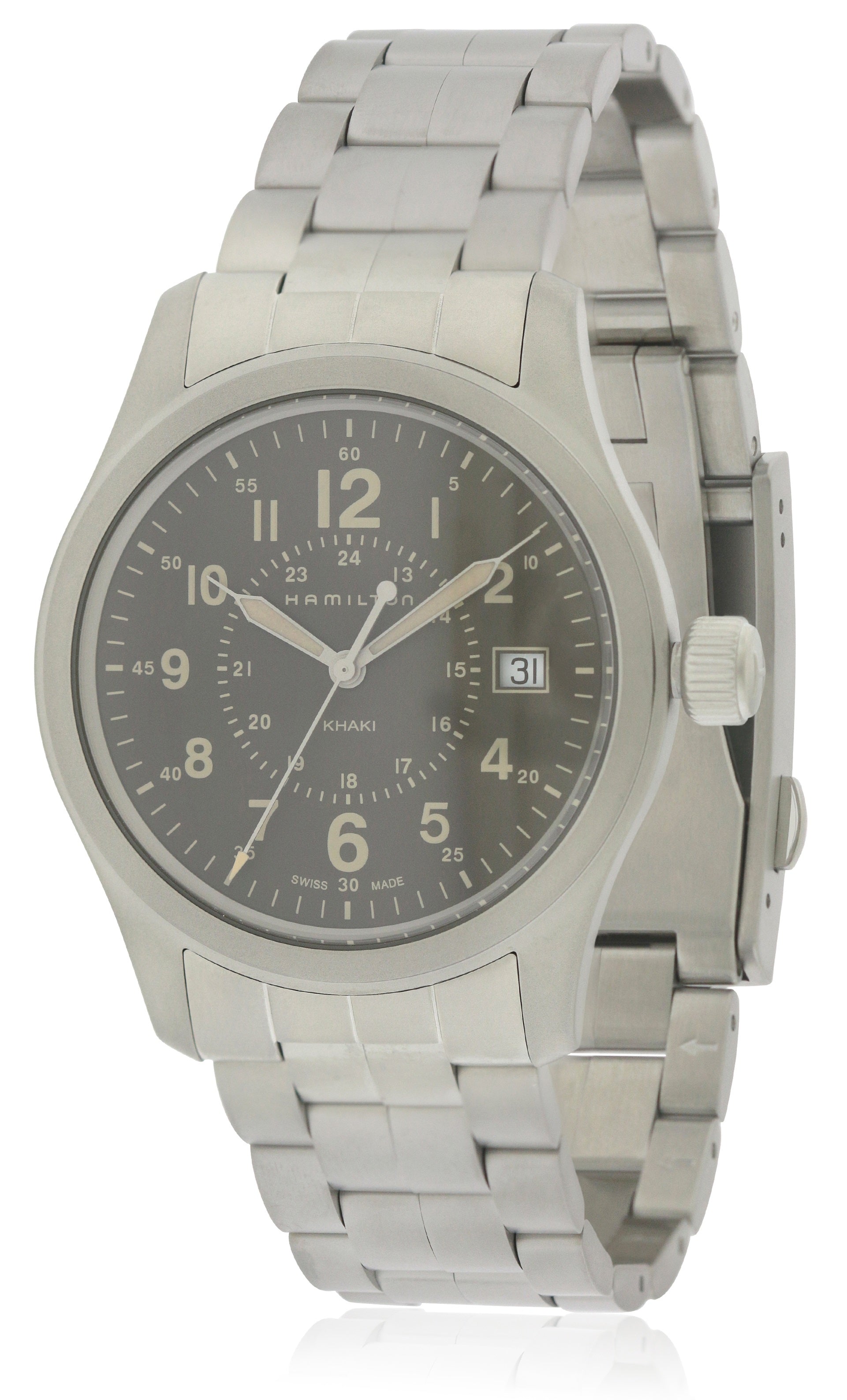 Hamilton Khaki Field Stainless Steel Mens Watch