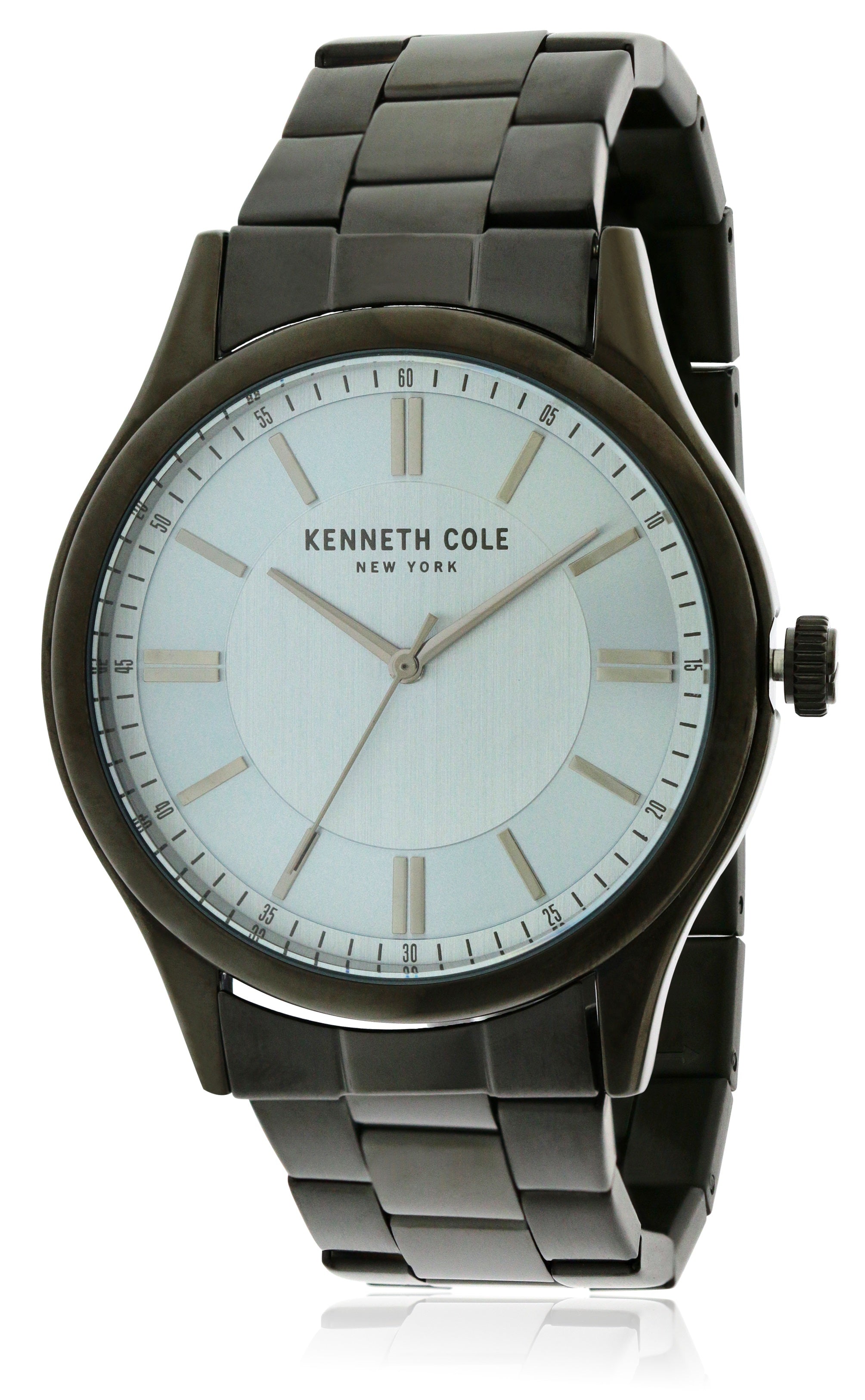 Kenneth Cole Black Stainless Steel Mens Watch