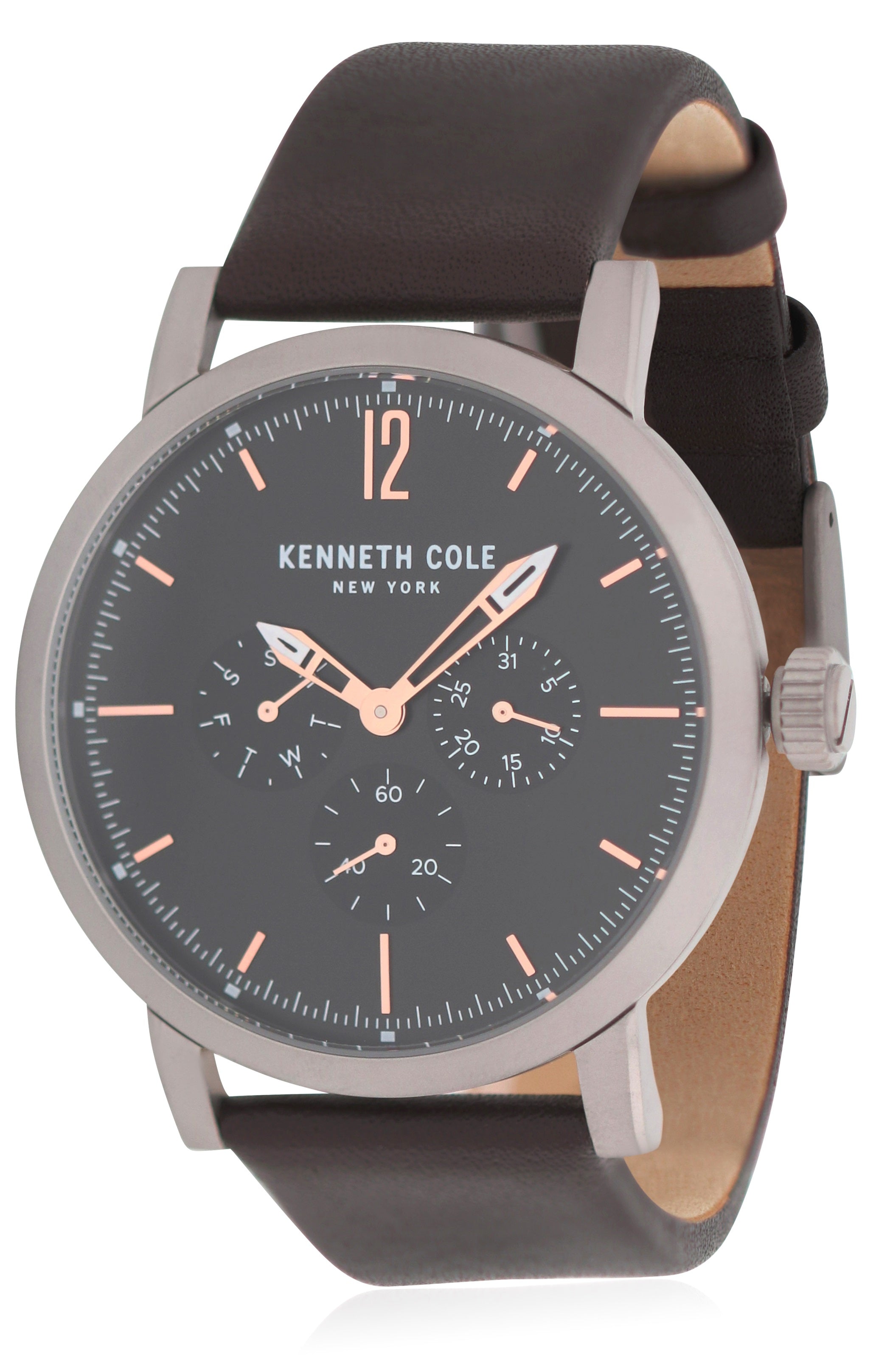 Kenneth Cole Leather Mens Watch