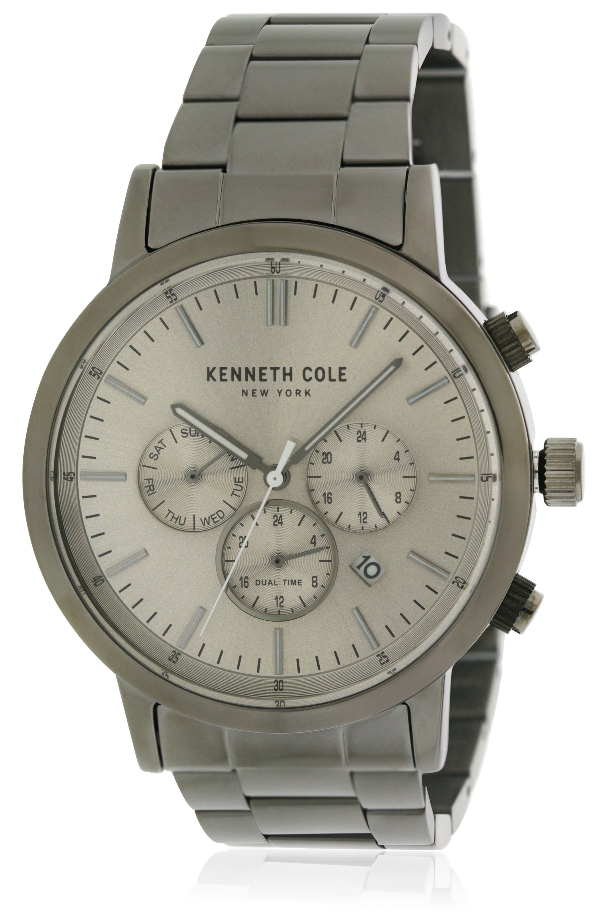 Kenneth Cole Stainless Steel Chronograph Mens Watch