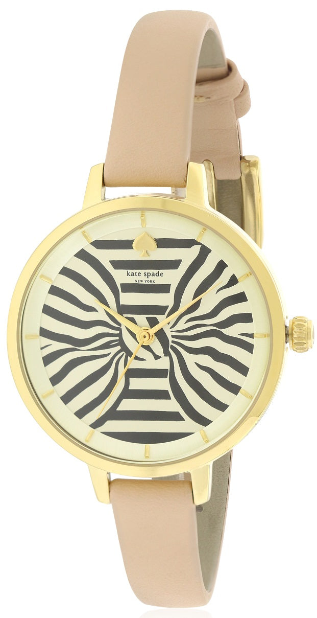 Kate Spade New York Metro Vachetta Leather Ladies Watch