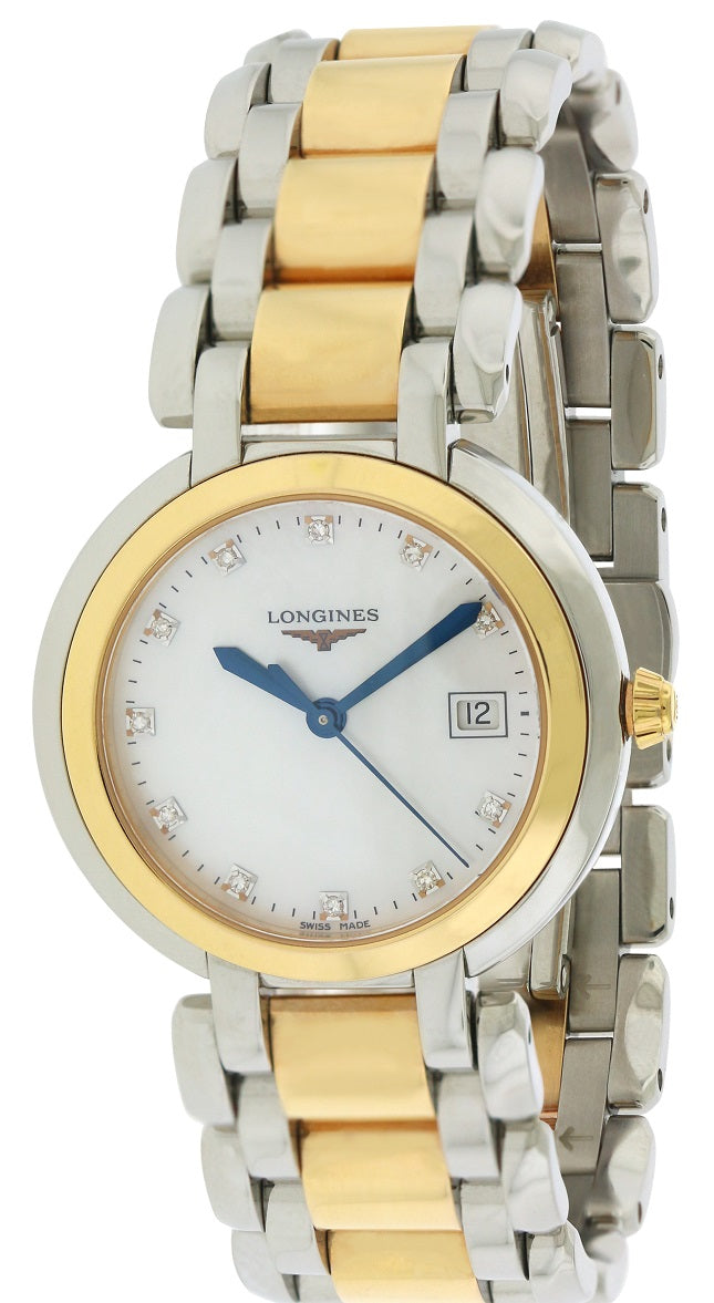 Longines PrimaLuna Two-Tone Ladies Watch