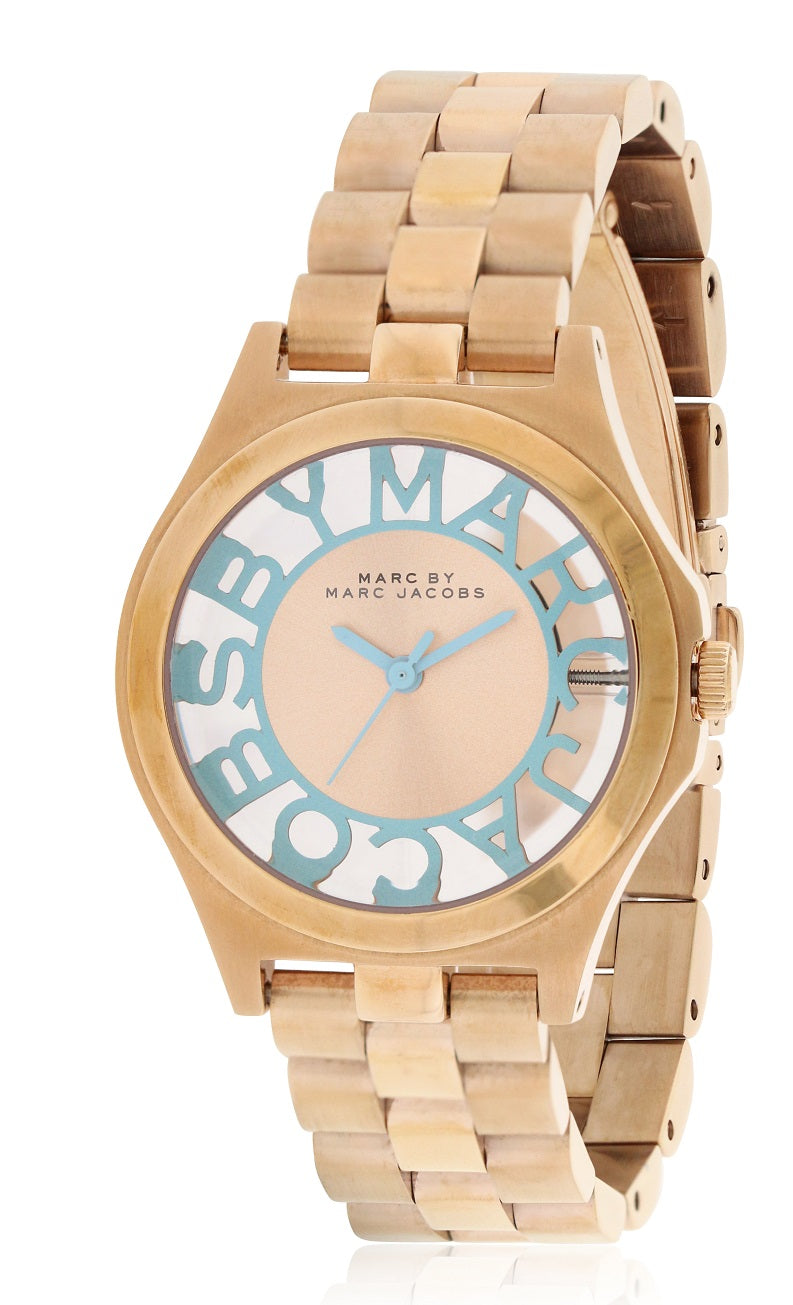Marc by Marc Jacobs Henry Rose Gold-Tone Ladies Watch