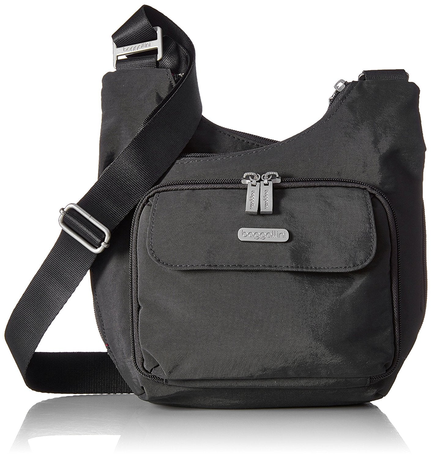 Baggallini Luggage Criss Cross Bag - Charcoal -