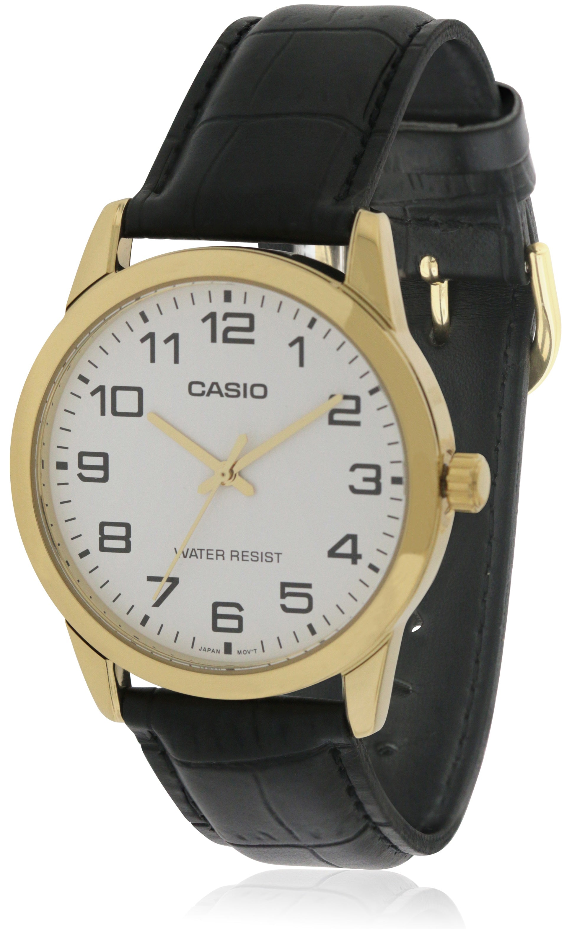 Casio Leather Mens Watch